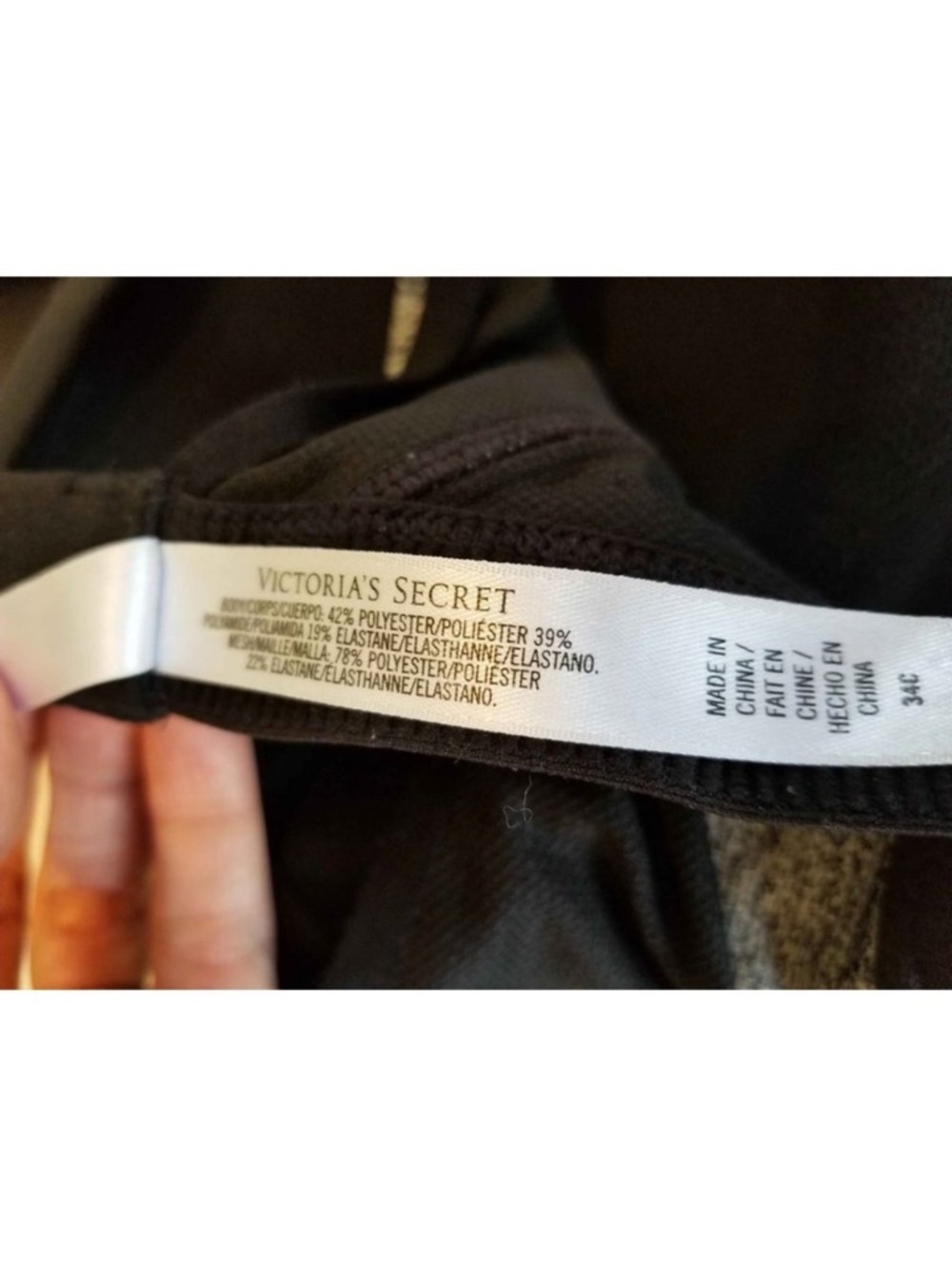 VSX Gray Heather Racerback Sports Bra - Picture 5 of 5